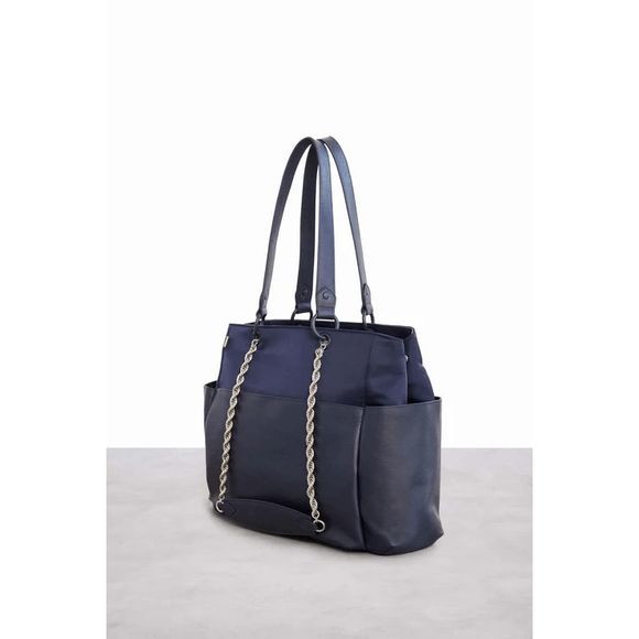NWT BEIS The Diaper Bag in Navy - Picture 5 of 6